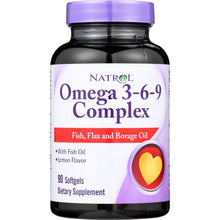 Load image into Gallery viewer, NATROL: Omega 3-6-9 Complex, 90 sg