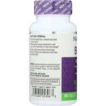 Load image into Gallery viewer, NATROL: Biotin Maximum Strength 10,000 mcg, 100 Tablets