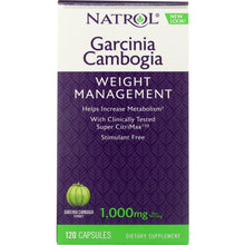 Load image into Gallery viewer, NATROL: Garcinia Cambogia Extract Appetite Intercept, 120 Capsules
