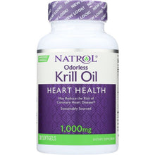 Load image into Gallery viewer, NATROL: Odorless Krill Oil 1000mg, 30 cp