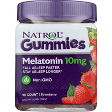 Load image into Gallery viewer, NATROL: Melatonin Gummies 10 mg, 90 pc