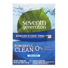 Load image into Gallery viewer, SEVENTH GENERATION: Natural Dishwasher Detergent Free & Clear, 45 oz