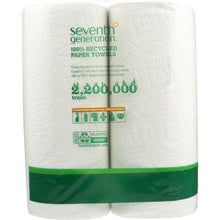 Load image into Gallery viewer, SEVENTH GENERATION: Paper Towel White Pack of 6, 1 ea

