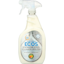 Load image into Gallery viewer, EARTH FRIENDLY: Stainless Steel Cleaner + Polish, 22 oz

